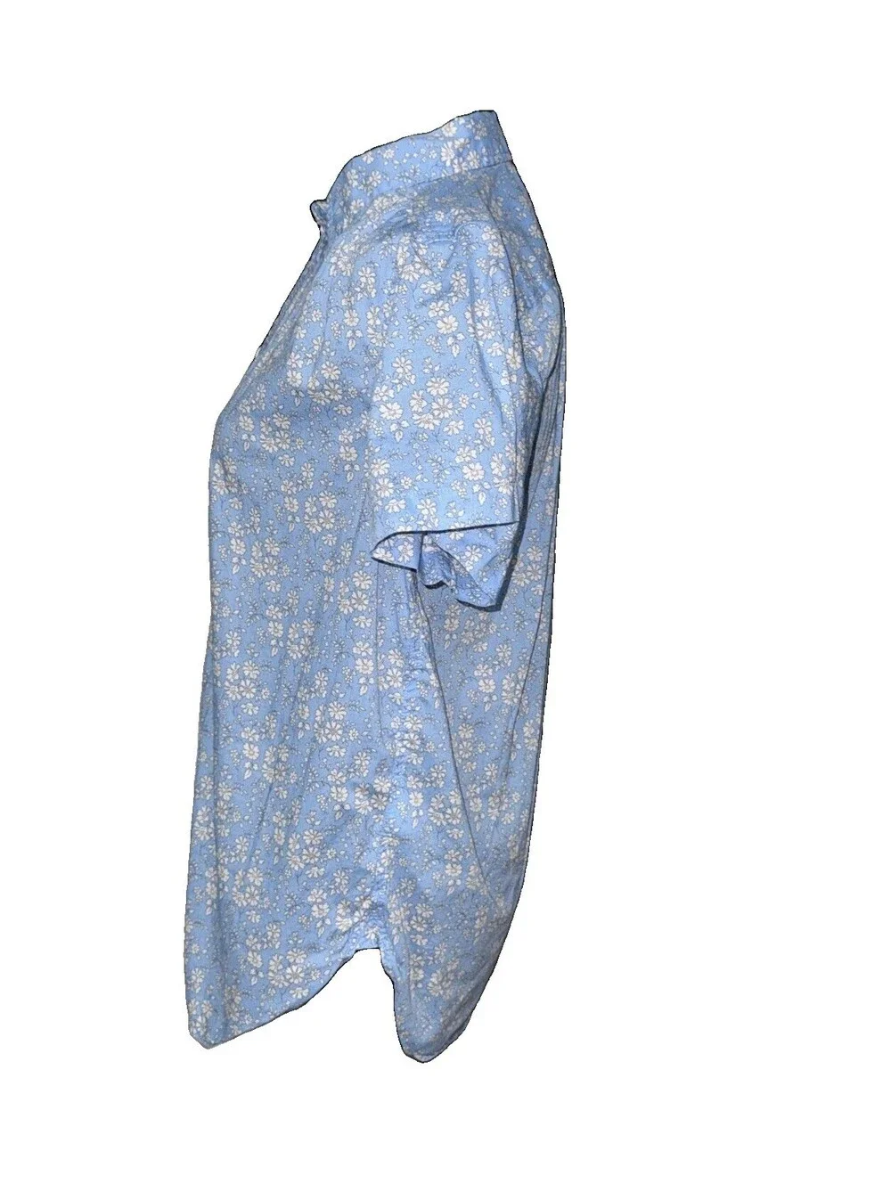 J.CREW Classic-Fit Cotton Short-Sleeve Shirt in Liberty® Capel Floral Blue-4